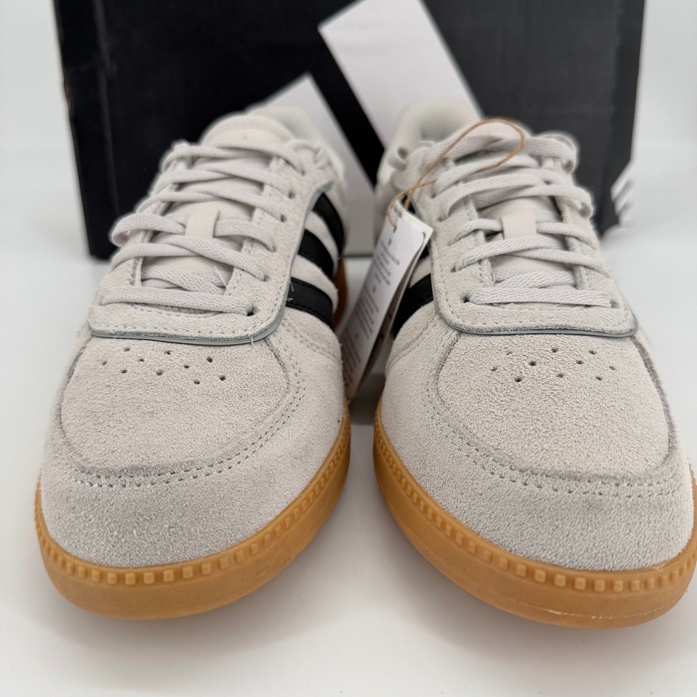 Adidas Breaknet Sleek Womens 8.5 Grey Black Gum Sole Sneakers JR0689 - Picture 5 of 10